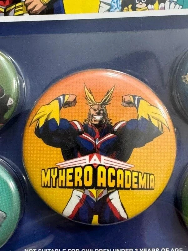 Badges Chapas My Hero Academia sealed new – photo 2